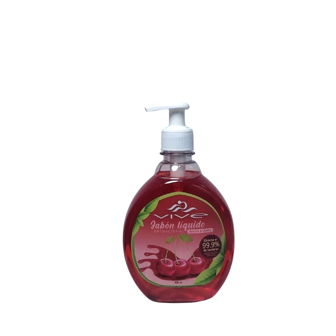 Jabón Líquido Antibacterial Cereza